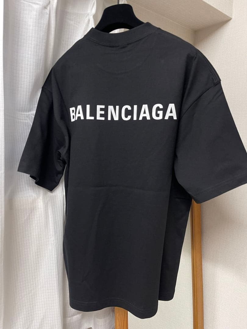 新品未使用 Balenciagaバレンシアガ半袖ＴシャツブラックS