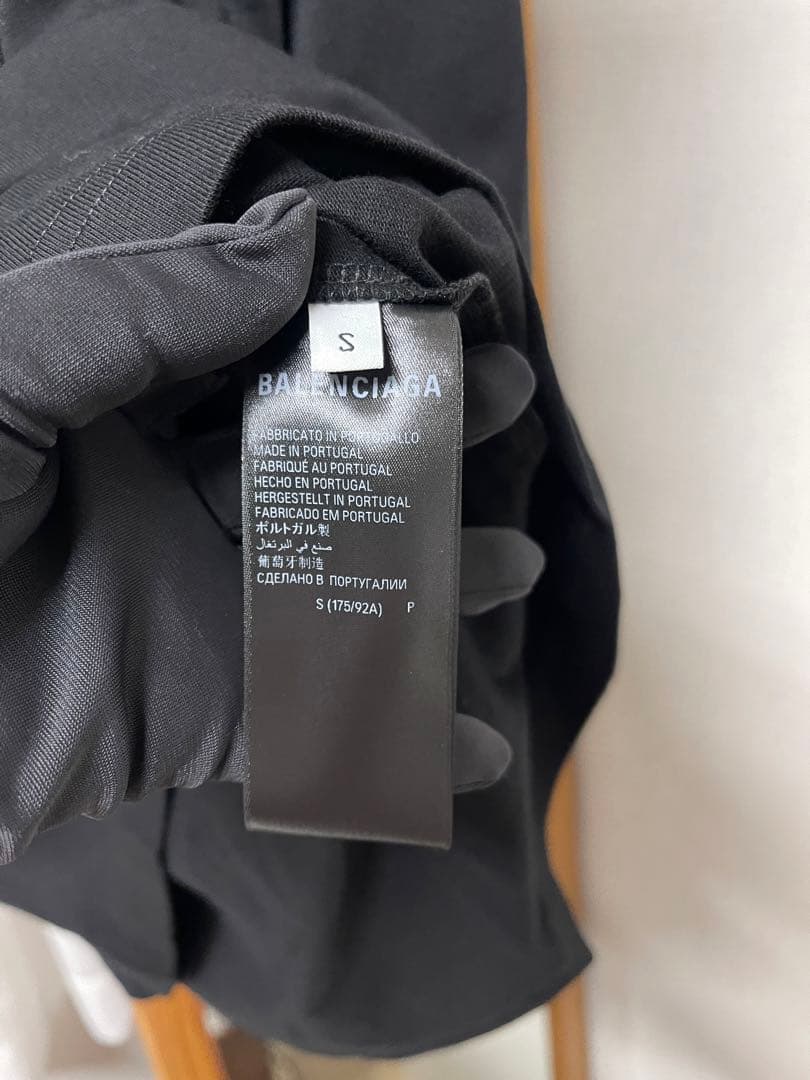 新品未使用 Balenciagaバレンシアガ半袖ＴシャツブラックS
