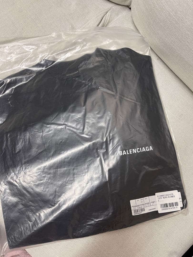 新品未使用 Balenciagaバレンシアガ半袖ＴシャツブラックS