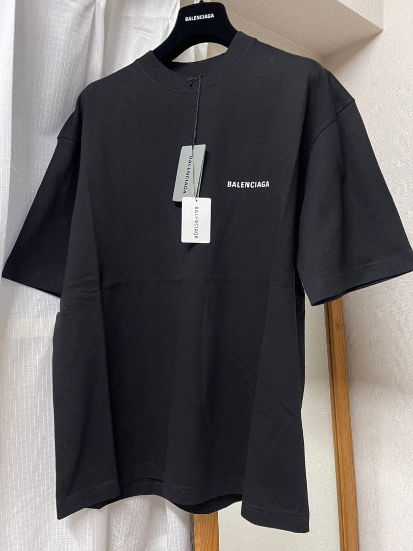 新品未使用 Balenciagaバレンシアガ半袖ＴシャツブラックS